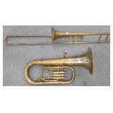 Charles F. Triebert Paris Conn. baritone horn &