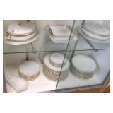 Group of Silesia porcelain dinnerware