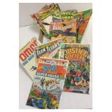 12 DC superhero comics including high grade