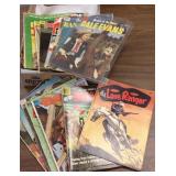 Group of vintage 10 cent Western comics including
