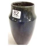 6" early Fulper vase marked Prang