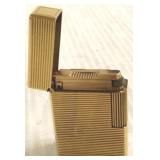 Vintage Dupont Paris France gold filled lighter