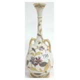 10" Royal Worchester handled vase