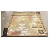 Early Asher & Adams wall map of Minnesota-