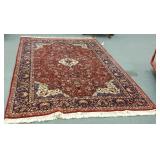 Handmade oriental rug approx 6