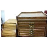 Weis 6-drawer file cabinet 14" high, 18" wide &