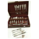 57 pieces Sir Christopher sterling flatware -