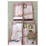 3- 16" vintage vinyl Madame Alexander dolls with