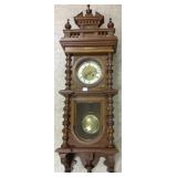 Antique Victorian wall clock