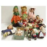 Group vintage dolls including Madame Alexander,