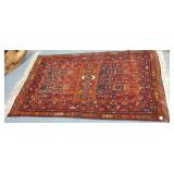 Handmade oriental rug approx 4