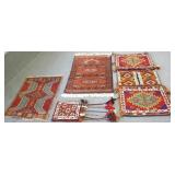 2 handmade oriental bags & 2 handmade oriental