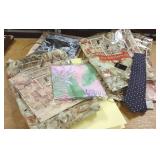2 Jim Thompson silk scarves & 4 silk ties with