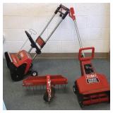 Toro power shovel, Toro S-120 snow blower &