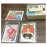 Group of 3 high grade hockey cards - Orr, Howe &