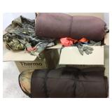 Large group of hunting clothes & related items &