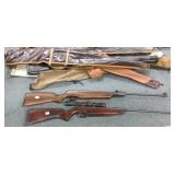 Winchester Daisy 1000x air rifle & a marksman