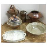 6 pieces signed Richard Abnet- Stillwater, MN