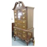Chippendale style highboy