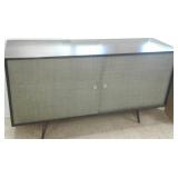 Vintage Paul McCobb server with sliding doors