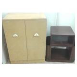 Vintage Deco stand & a mod lift top bar