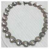 Vintage sterling necklace marked N.E. From