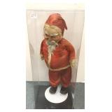 Approx. 26" vintage Santa in display case