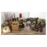 Large group of studio pottery including