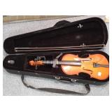 Violin & bow in case