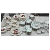 2 sets of dinnerware- Occupied Japan & Blue