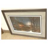 Framed signed & numbered Redlin artist proof-