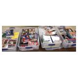 Large group of baseball registers, media guides,