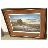 Framed signed & numbered 209/960 Relin print