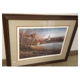 Framed signed & numbered 61/72 AP Redlin