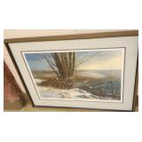 Framed signed & numbered 569/960 Redlin print -