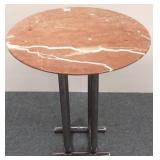 Mod marble top small table top (as seen)