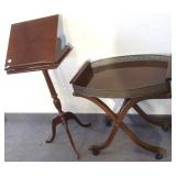 Bookstand & a butler