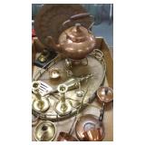 Group of brass & copper