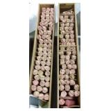 Group of approx. 84 rolls of wheat pennies
