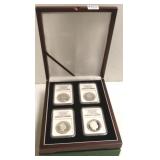 Set of 4 - 2013 Peidfort Great Britain 5 pound