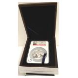 Graded 2013 5 oz. Panda silver coin