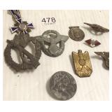 Group of 3rd Reich medals, etc.