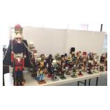 Approx 40 nutcracker dolls- holiday, etc.