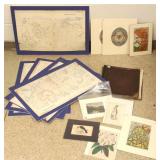 13- 1886 St. Paul maps & group of unframed