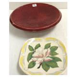 Red Wing "Lunch Hour" plate signed Irma