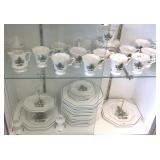 Group of assorted Nikko Christmas china