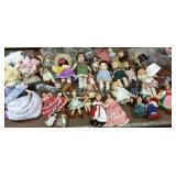 Collection of vintage, etc. dolls