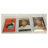 3 Roger Maris baseball cards - 2, 225, 428 -