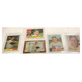 5 Yogi Berra baseball cards - Bowman 168, 161,