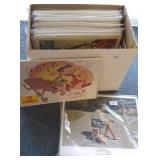 Group approx 49 sets of 8 movie lobby cards